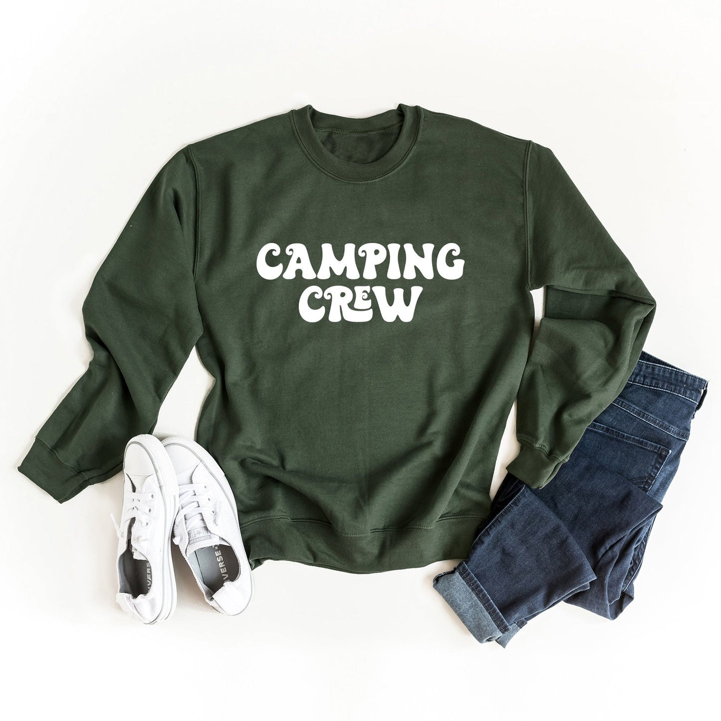 Camping Crew Retro | Sweatshirt