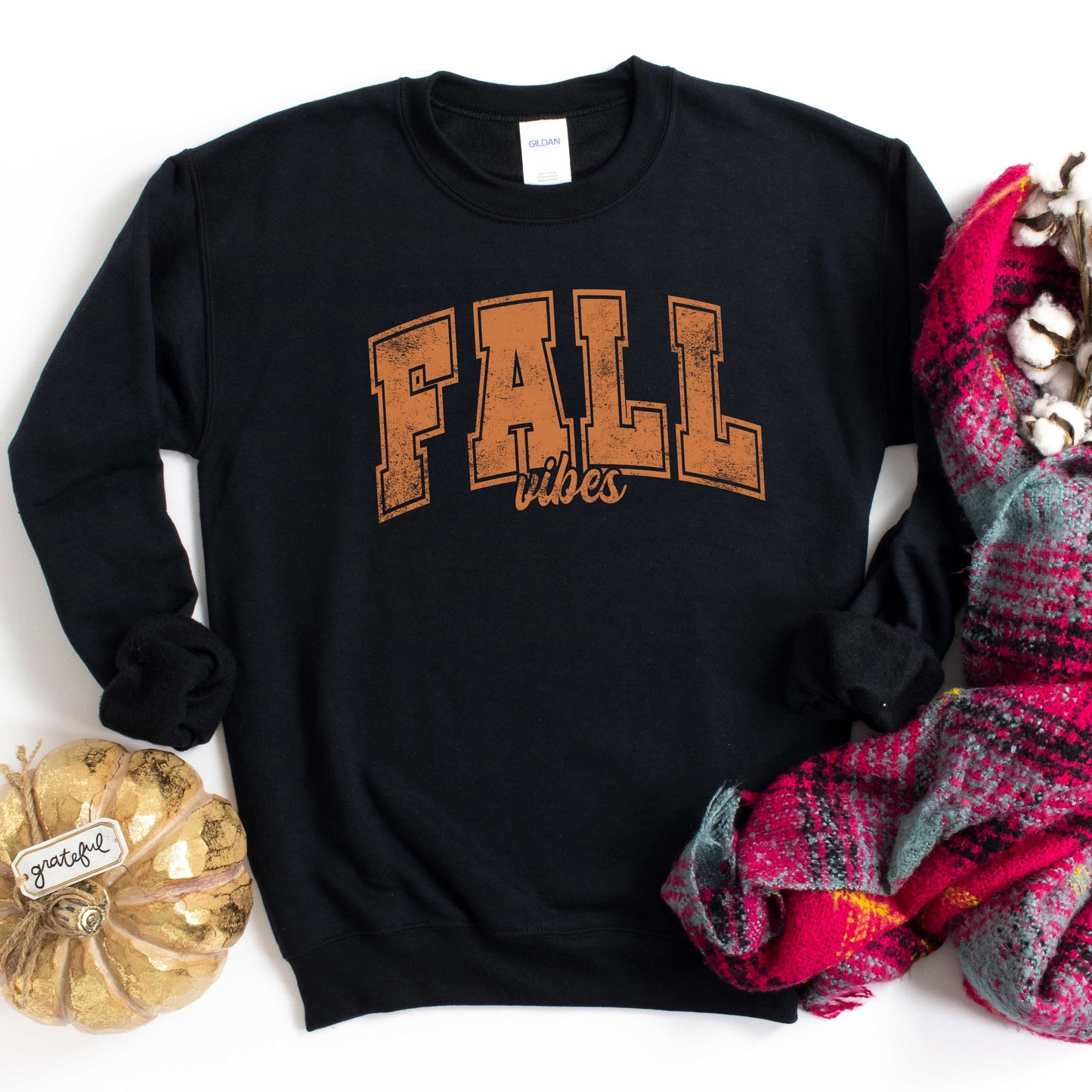 Fall Vibes Varsity | Sweatshirt