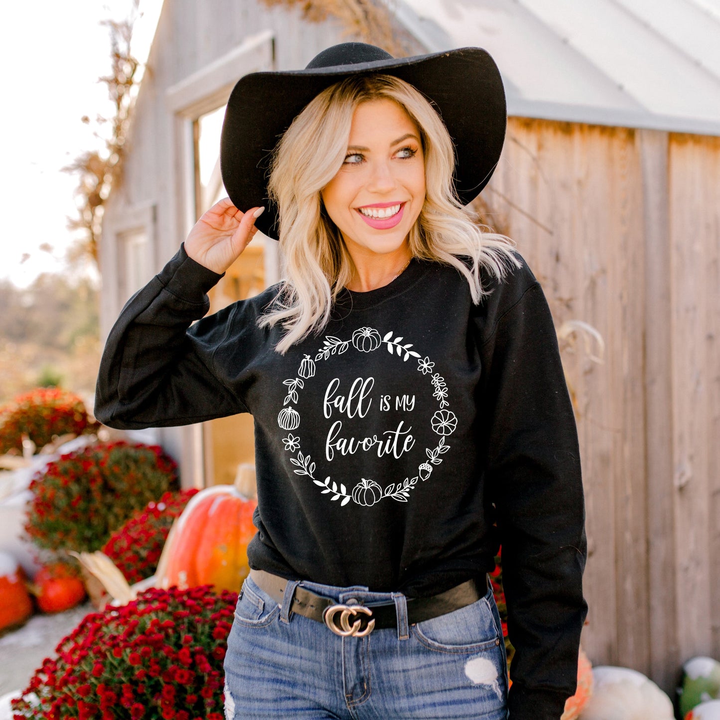 Fall Is My Favorite Circle | Sweatshirt