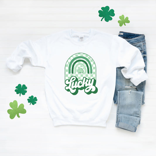 Lucky Shamrock Rainbow | Sweatshirt