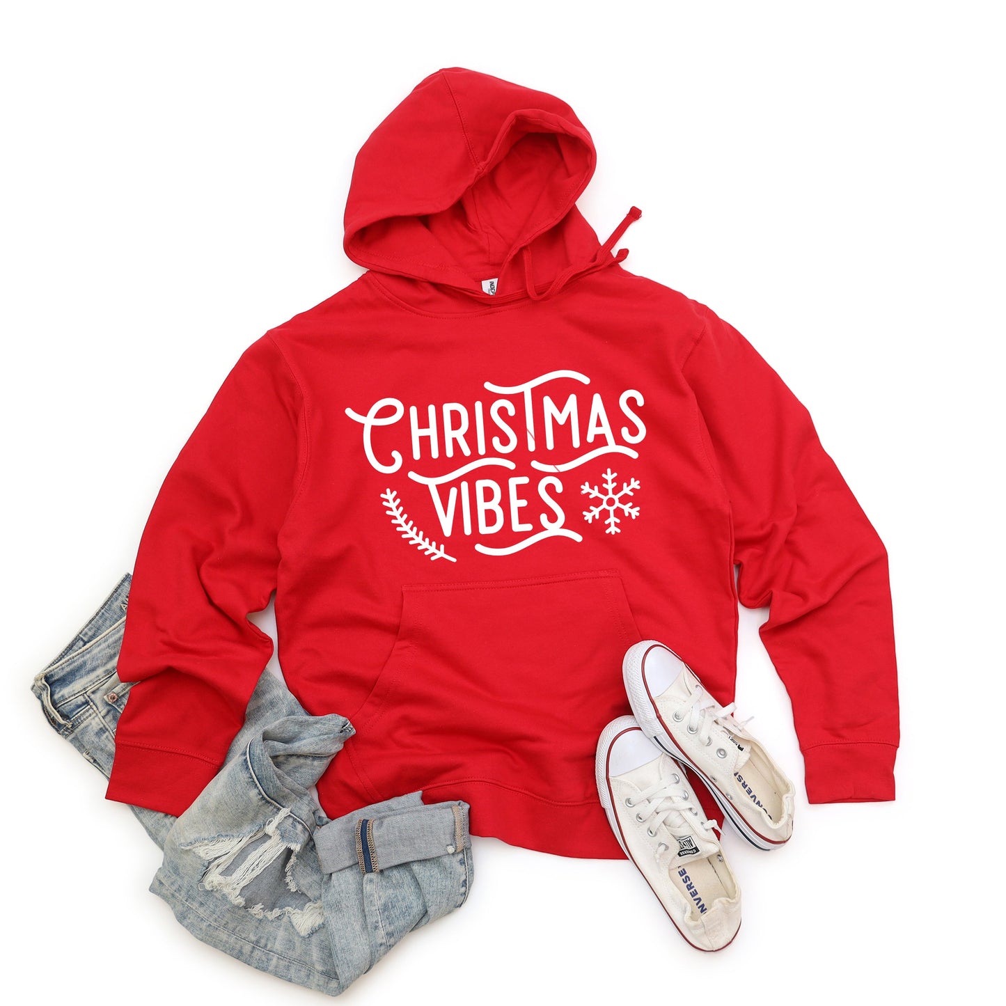 Christmas Vibes Snowflake | Hoodie