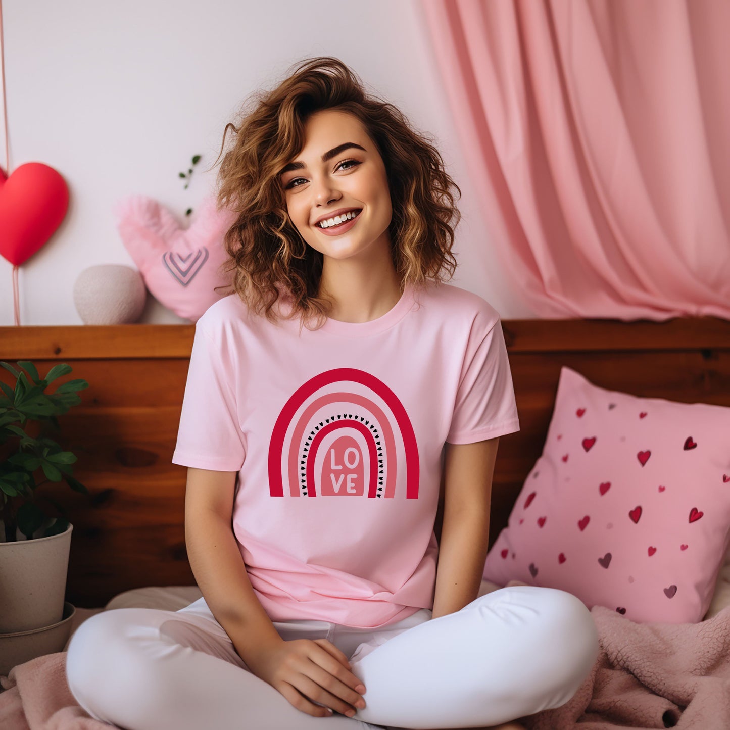 Love Rainbow| Short Sleeve Graphic Tee