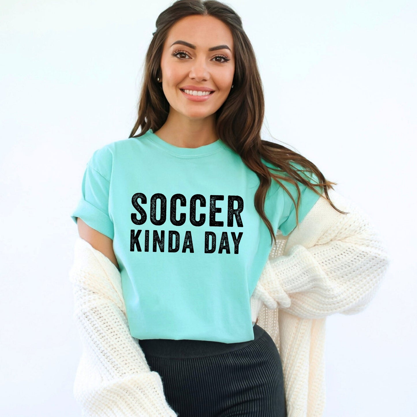 Soccer Kinda Day | Garment Dyed Short Sleeve Tee