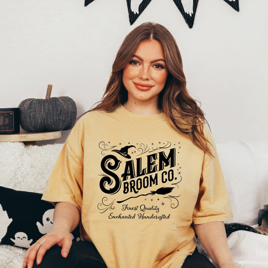 S Broom Co | Garment Dyed Short Sleeve Tee