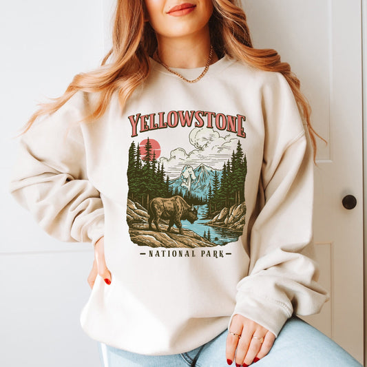 Y National Park Buffalo | Sweatshirt