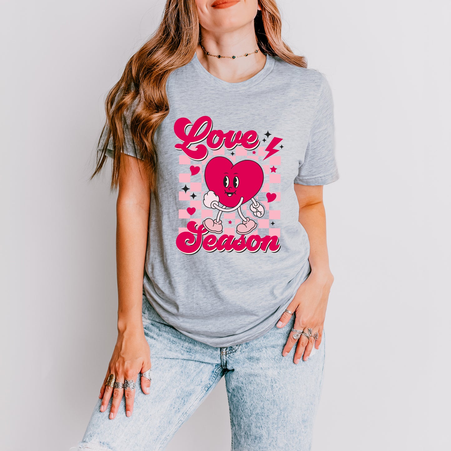 Love Season Heart | Short Sleeve Graphic Tee