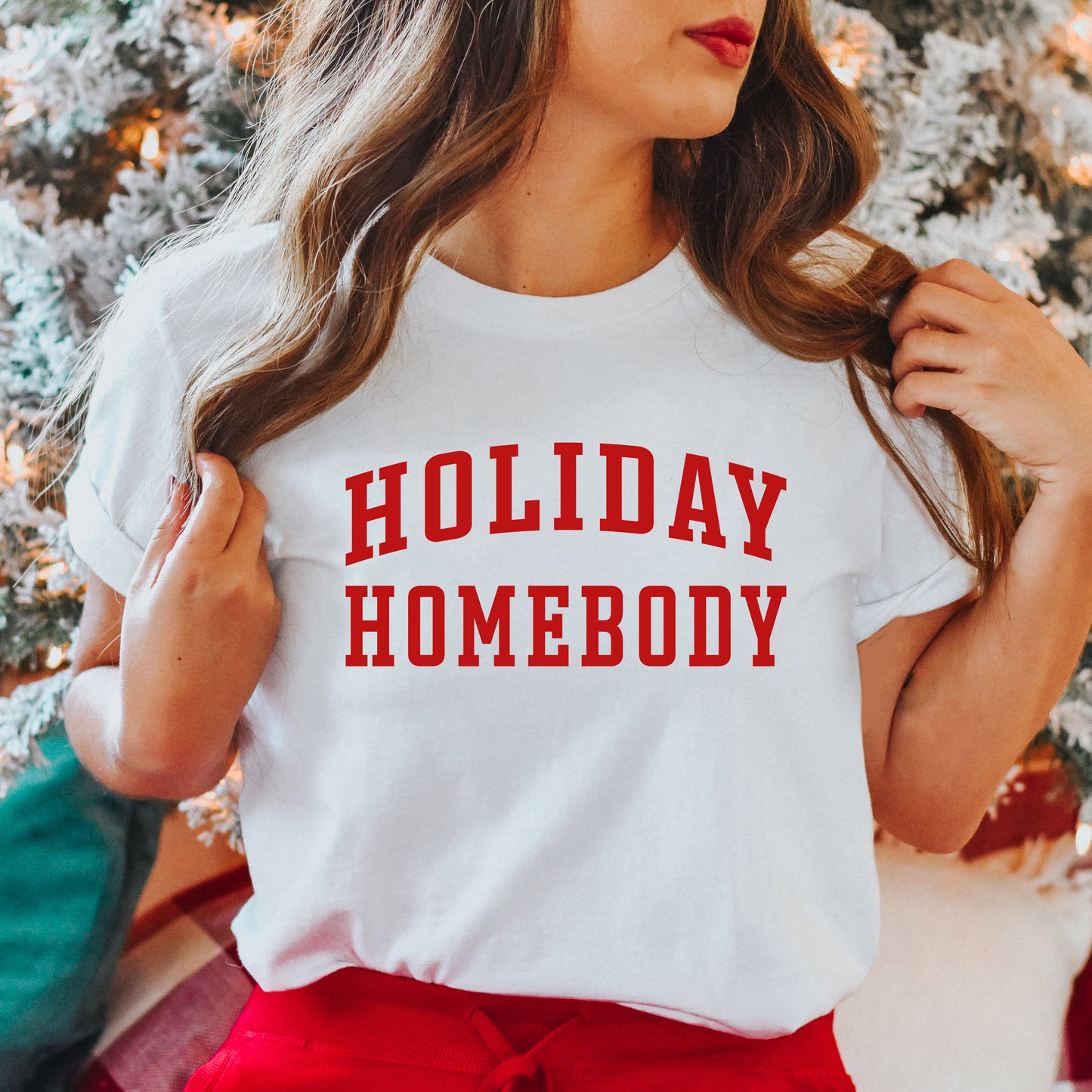 Holiday Homebody | Short Sleeve Crewneck