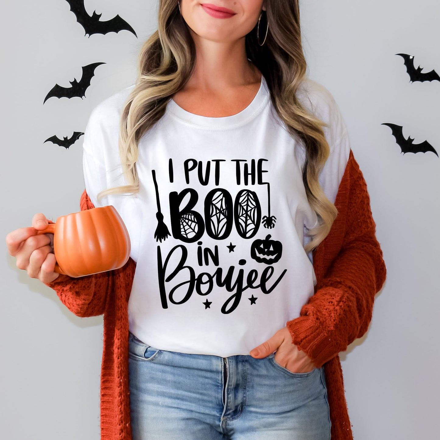 I Put The Boo In Boujee | Short Sleeve Crew Neck