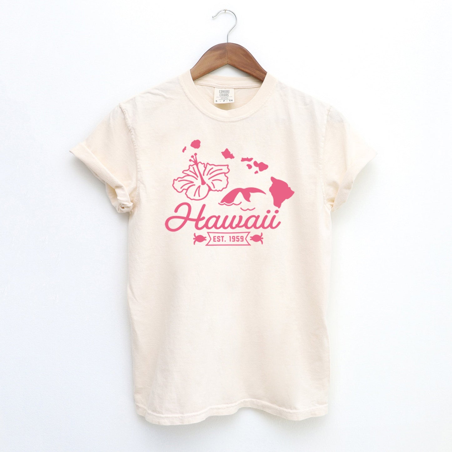 Hawaii Vintage | Garment Dyed Short Sleeve Tee