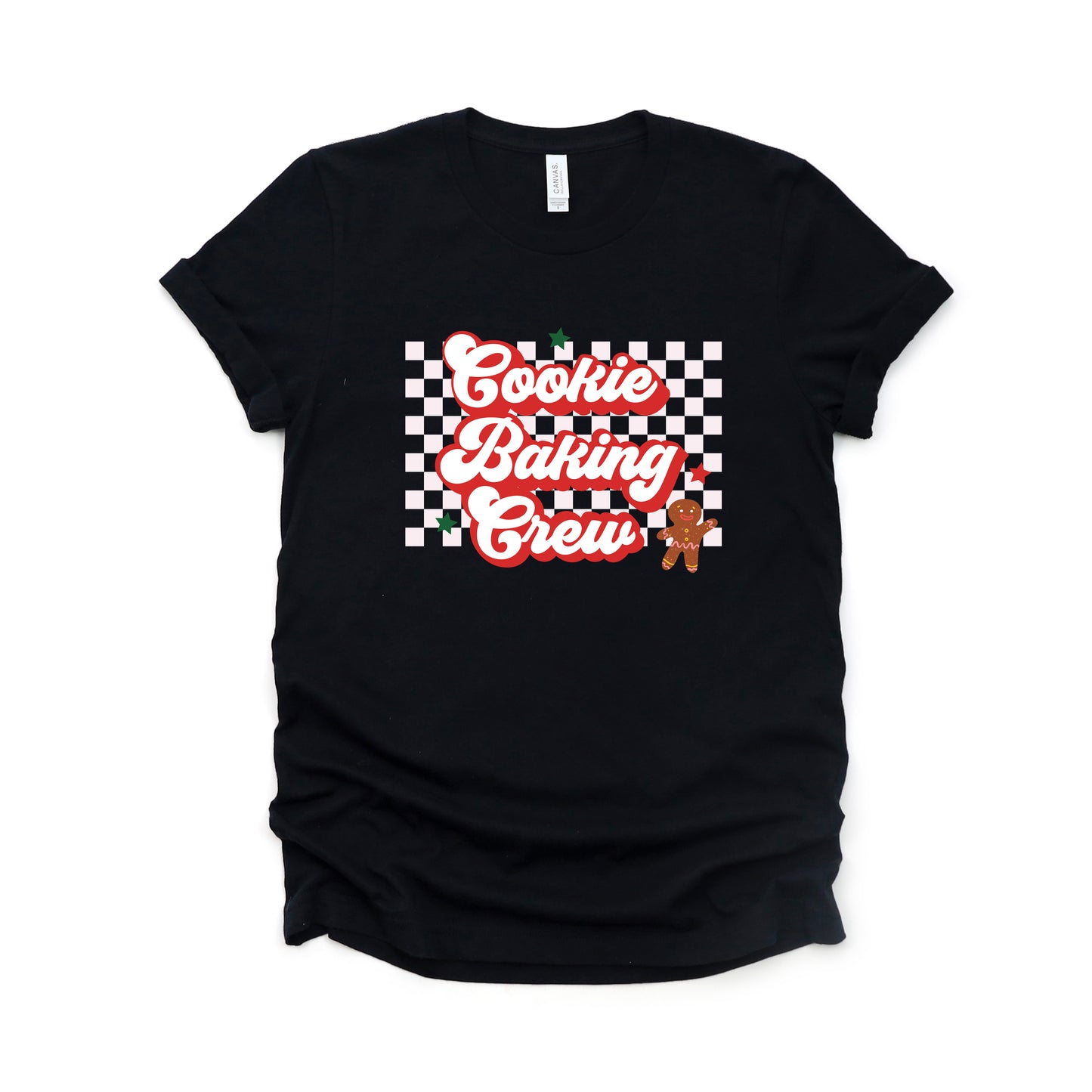 Cookie Baking Crew Checkered | Short Sleeve Graphic Tee