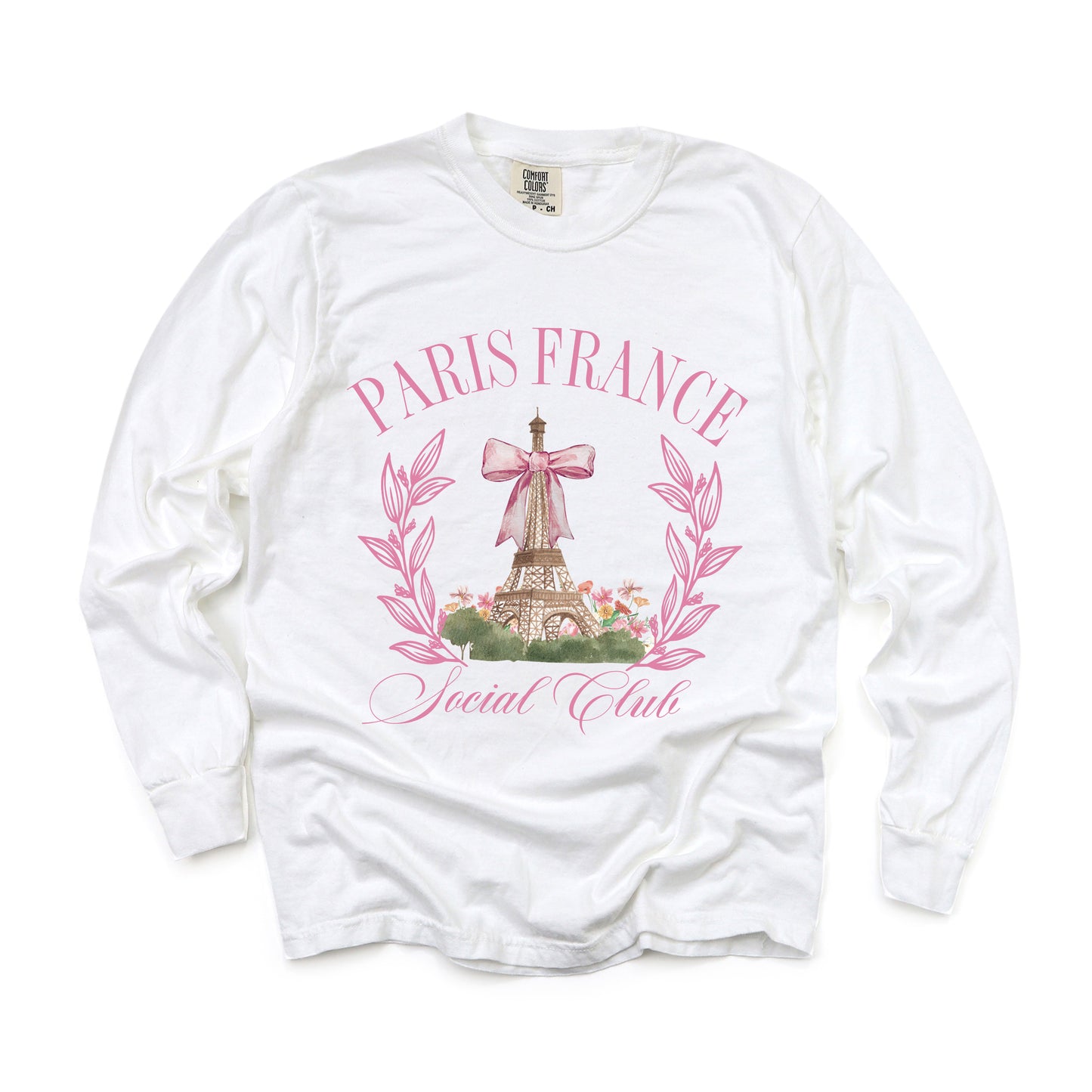 Coquette Paris Social Club | Garment Dyed Long Sleeve