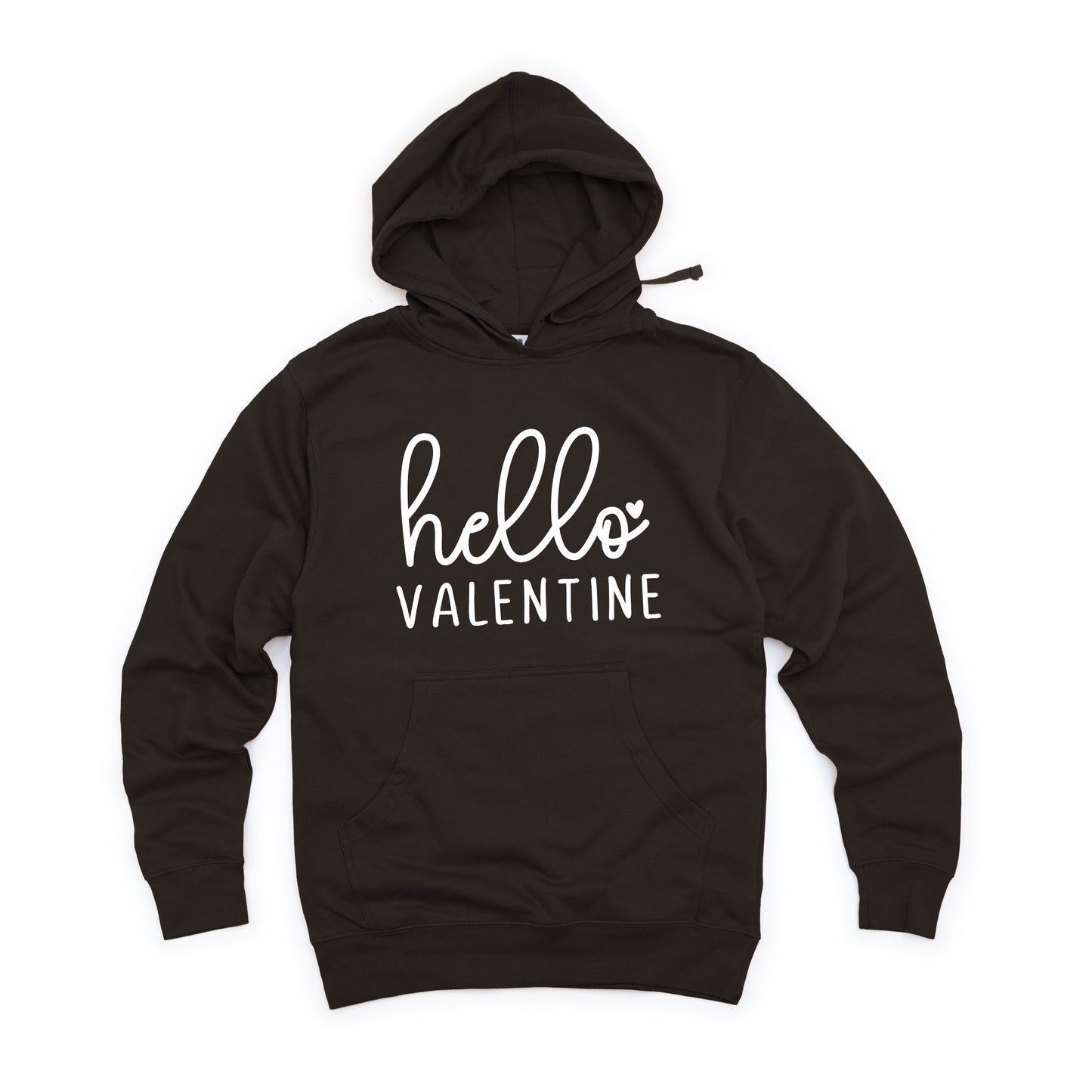 Hello Valentine Cursive | Hoodie