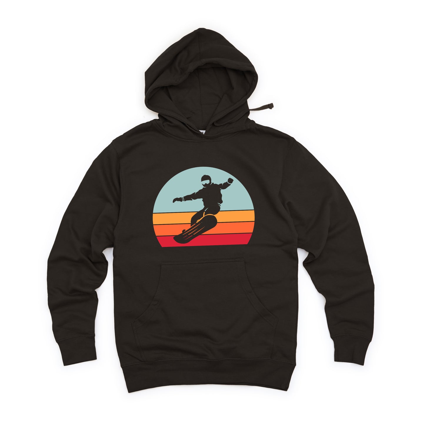 Snowboard With Stripes | Hoodie