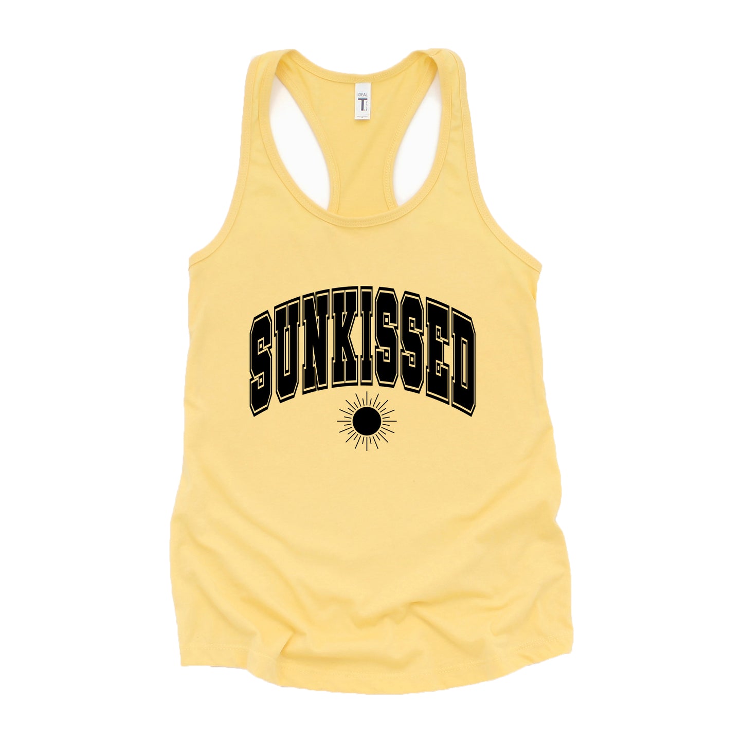 Sunkissed Varsity Sun | Racerback Tank