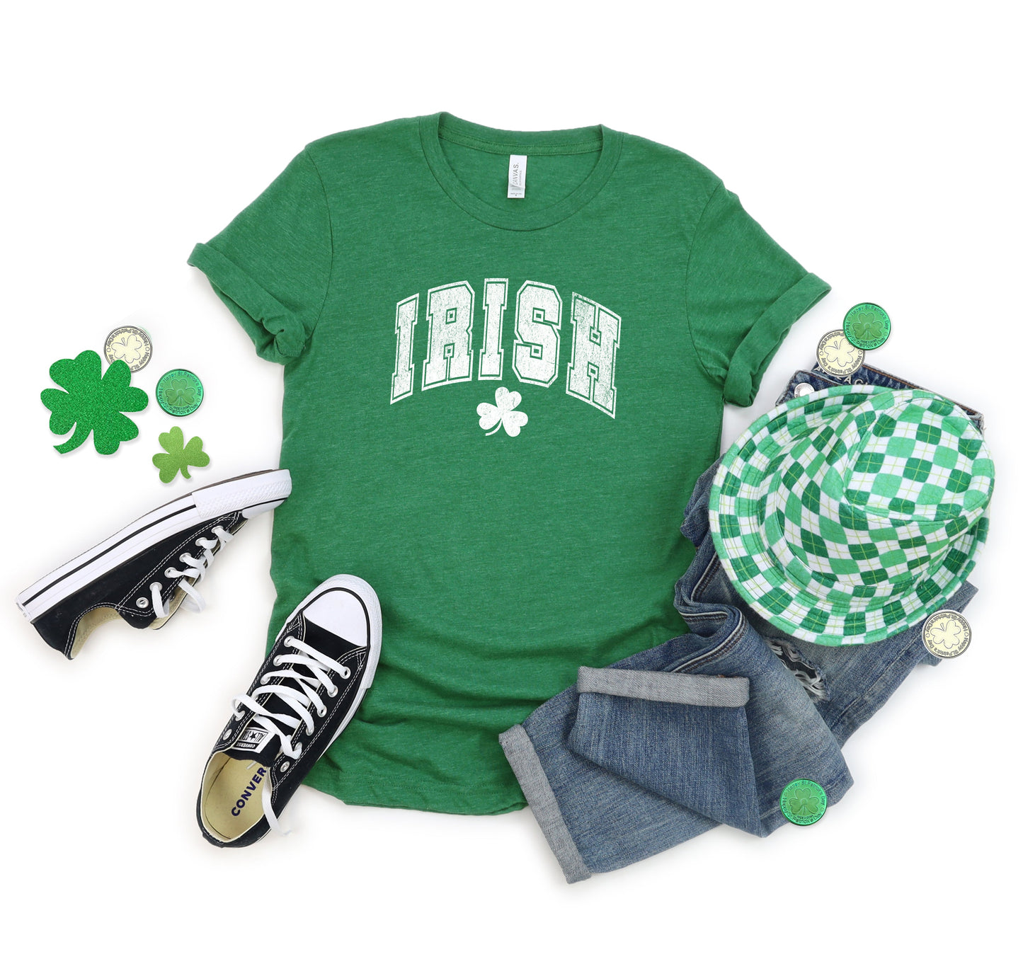 Irish Varsity Grunge | Short Sleeve Graphic Tee