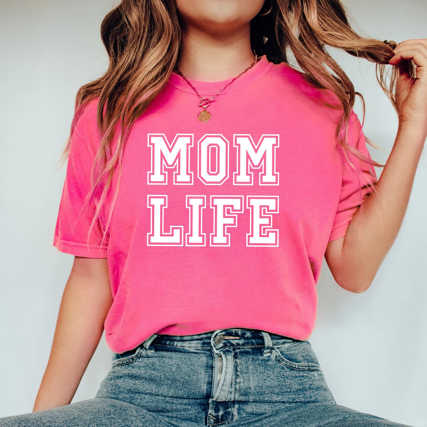 Mom Life | Garment Dyed Tee