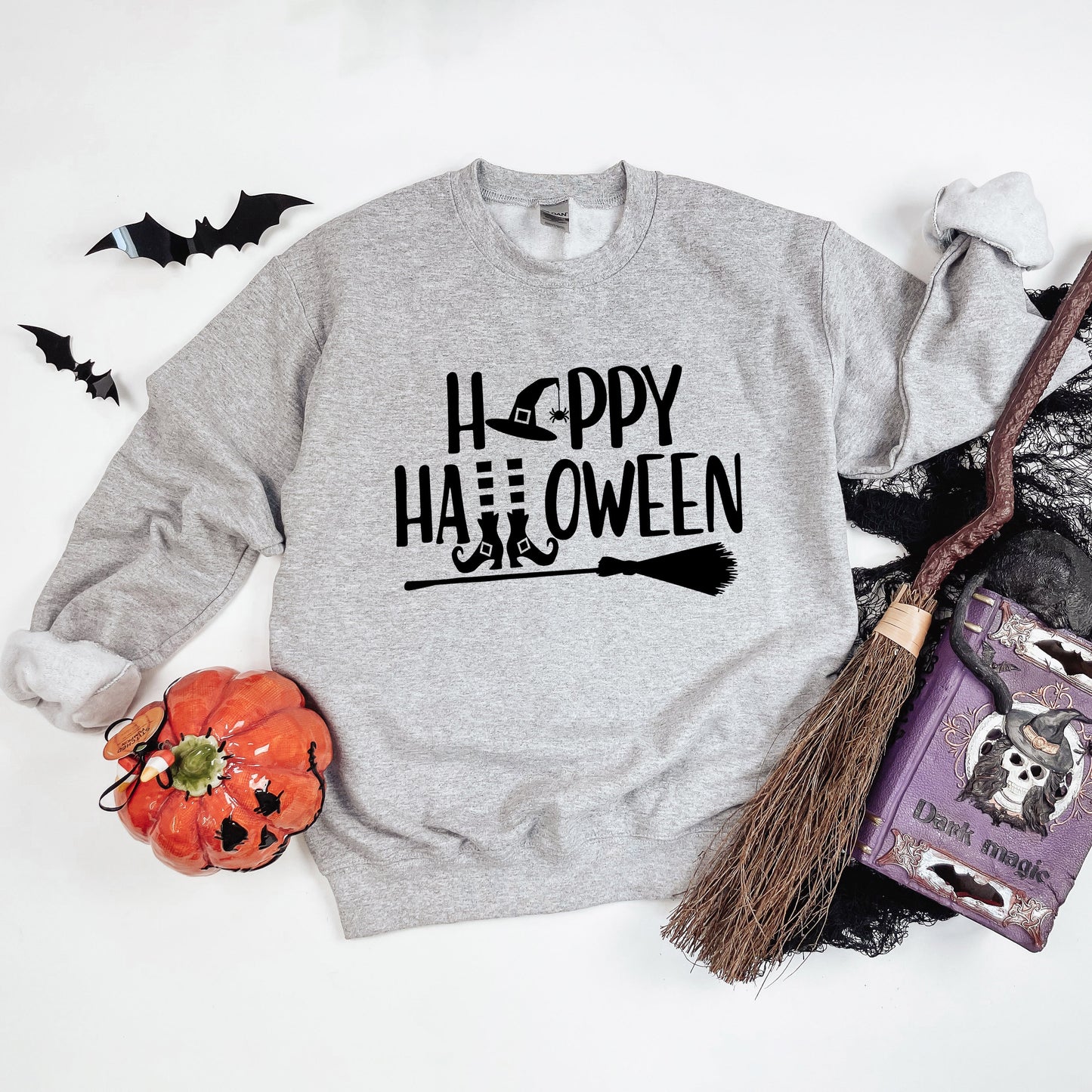 Happy Halloween W | Sweatshirt