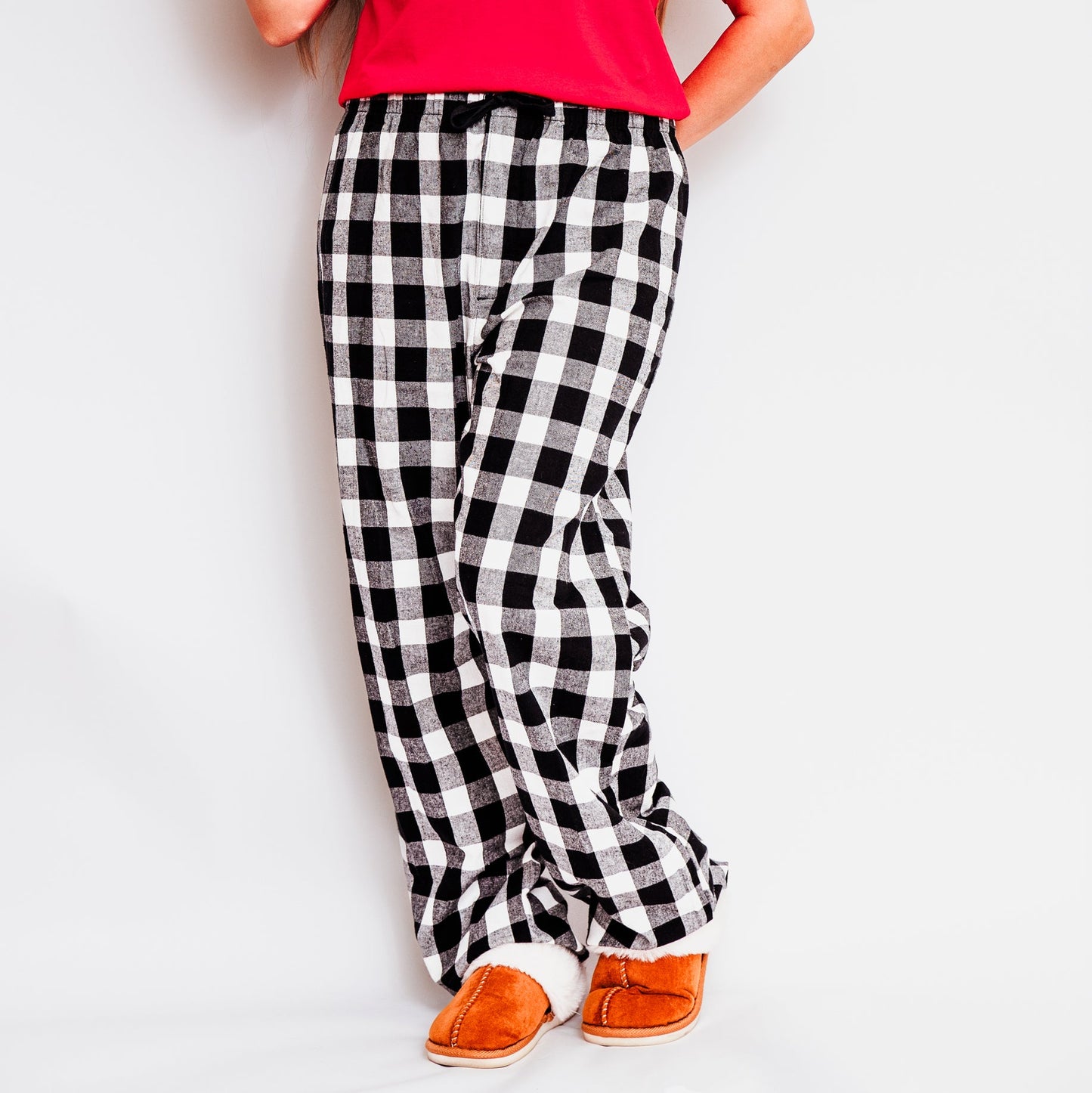 Home Body Block | Plaid Pajama Set