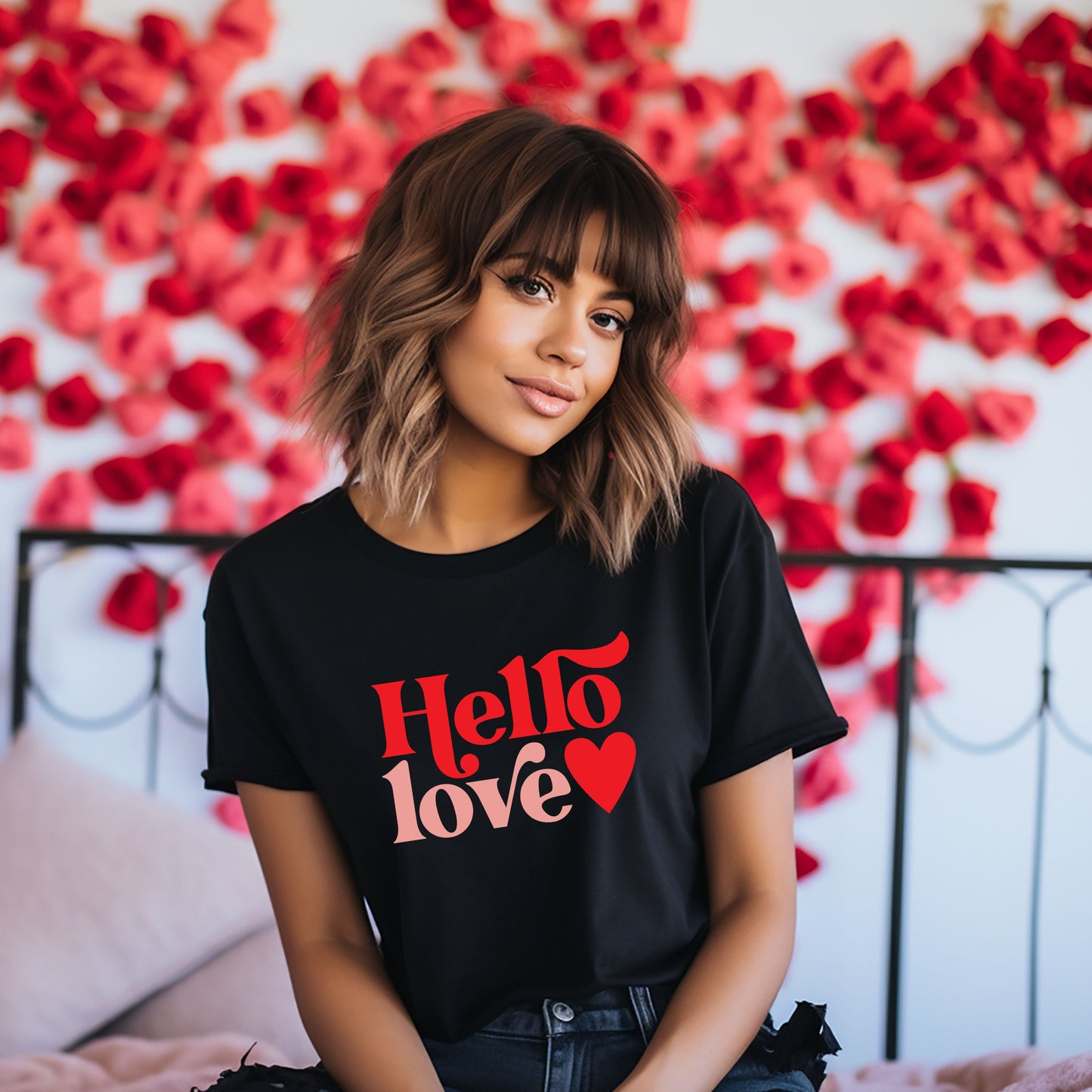 Hello Love | Short Sleeve Graphic Tee