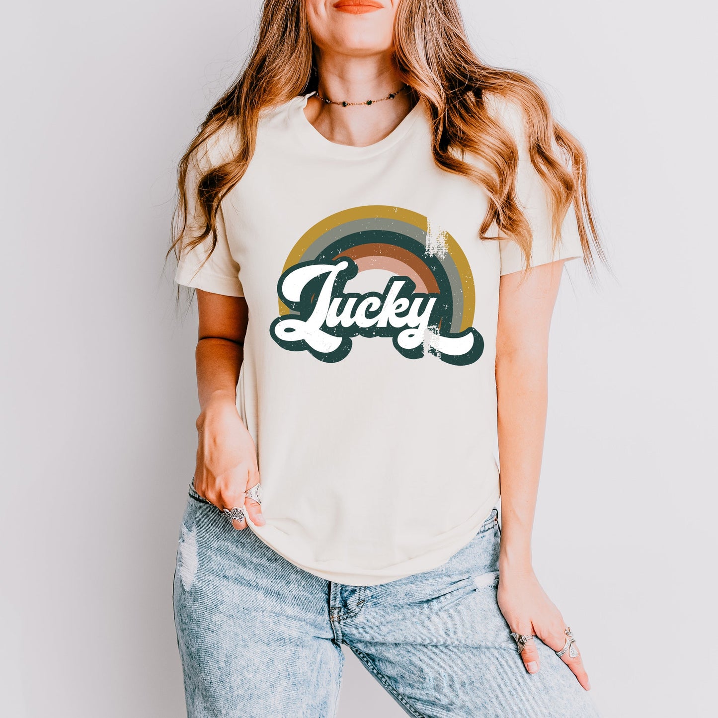 Lucky Rainbow | Short Sleeve Graphic Tee
