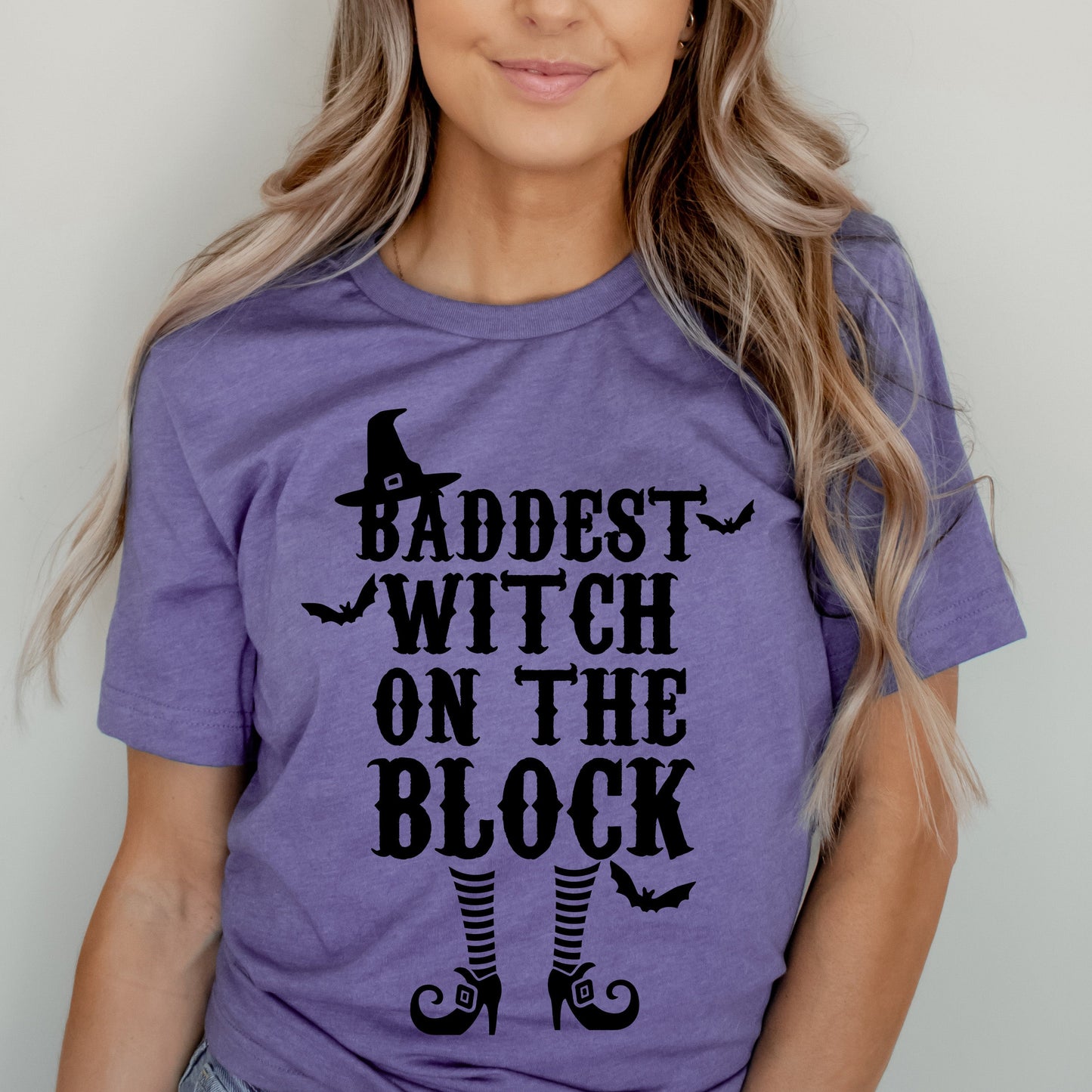 Baddest W On The Block | Short Sleeve Crew Neck