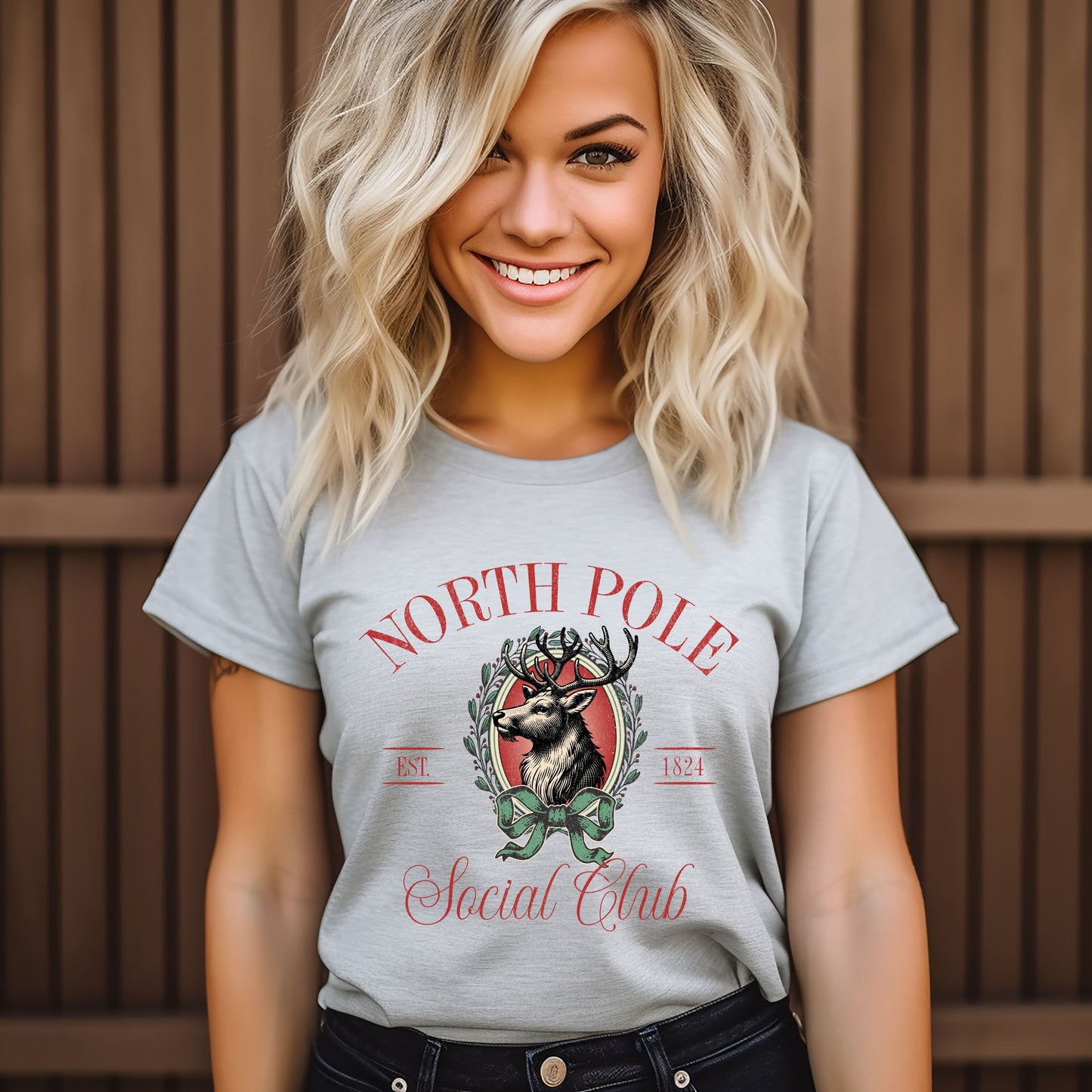 North Pole Social Club | Short Sleeve Crewneck