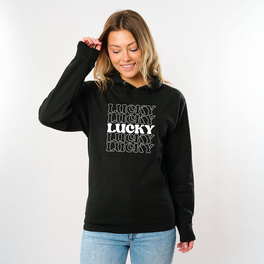 Lucky Stacked | Hoodie