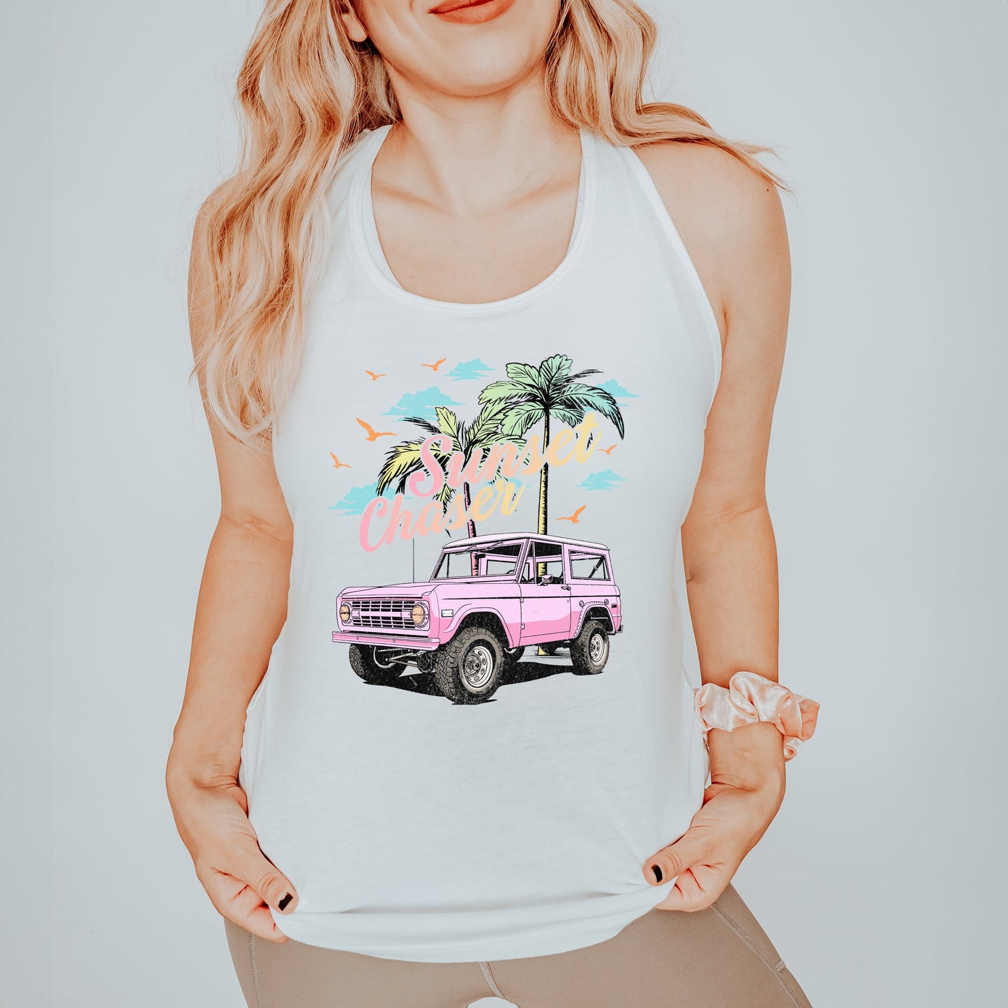 Sunset Chaser J | Racerback Tank