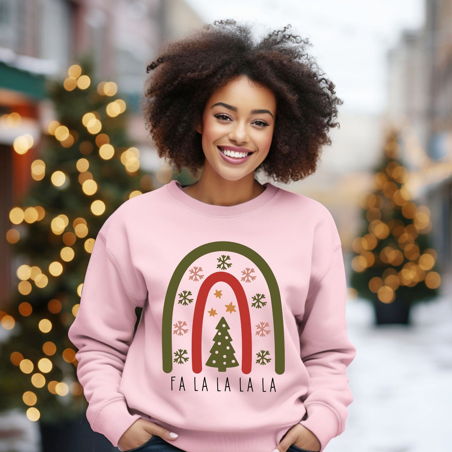 Boho Fa La La Rainbow | Sweatshirt