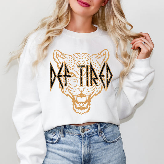 Def Tired Cheetah | Sweatshirt