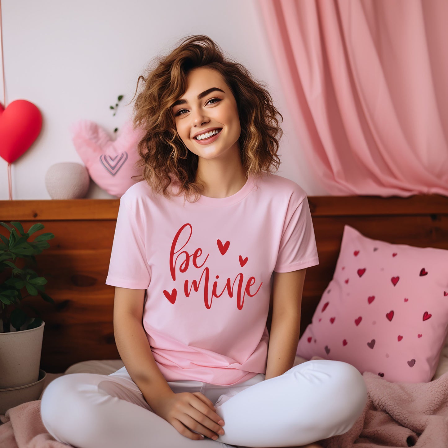 Be Mine Cursive | Short Sleeve Graphic Tee