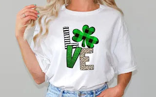 Love Shamrock | Short Sleeve Graphic Tee