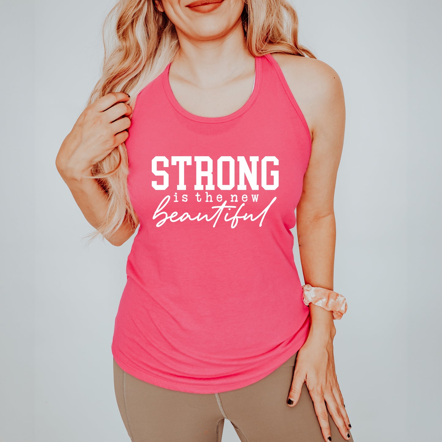 Strong Is The New Beautiful | Racerback Tank