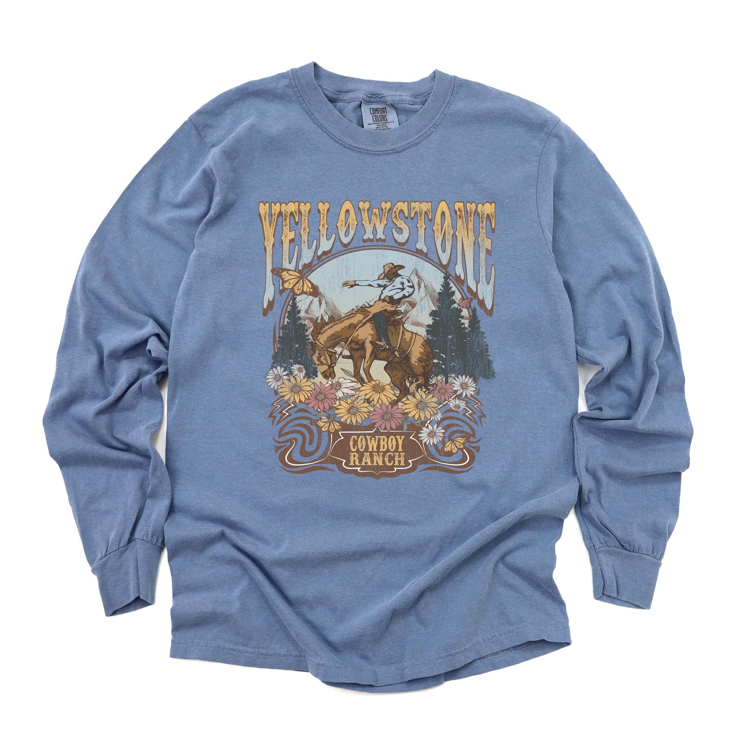 Y Cowboy Ranch | Garment Dyed Long Sleeve