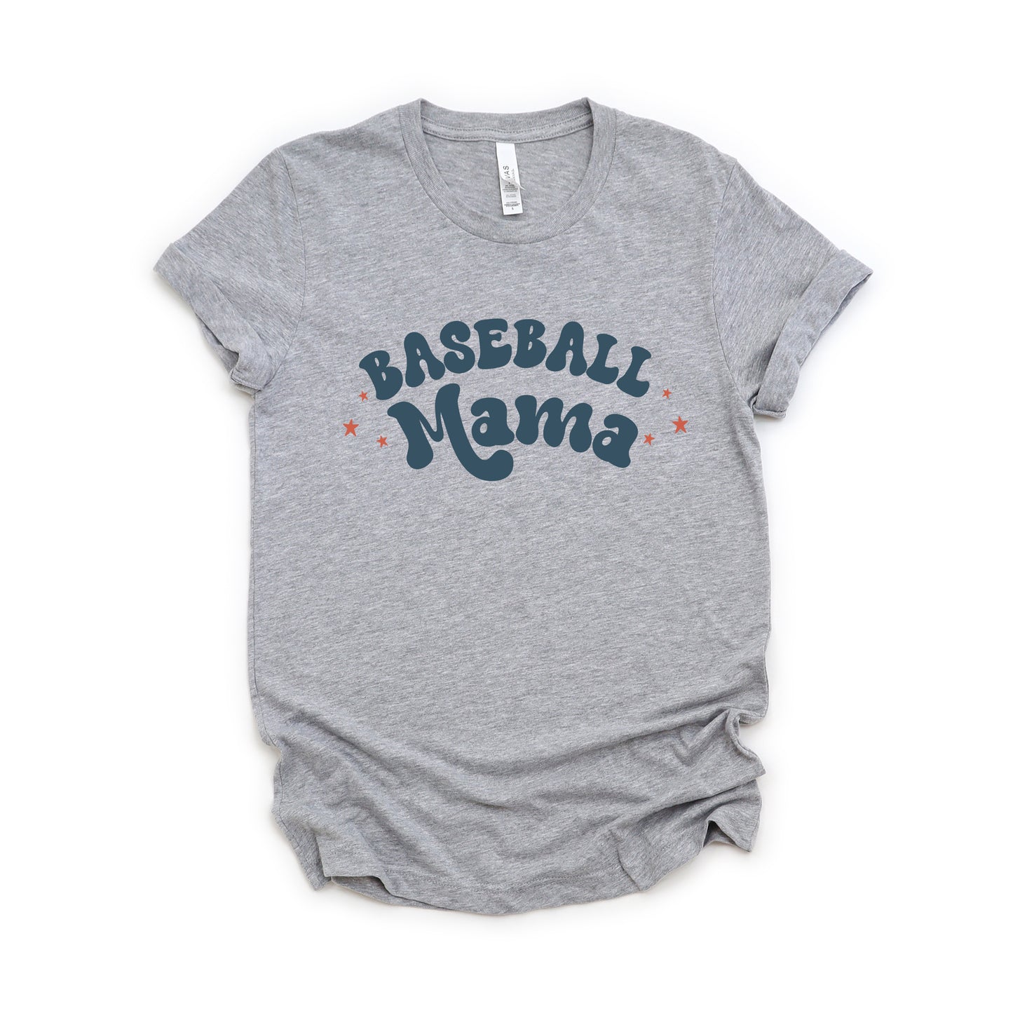 Baseball Mama Stars | Short Sleeve Graphic Tee