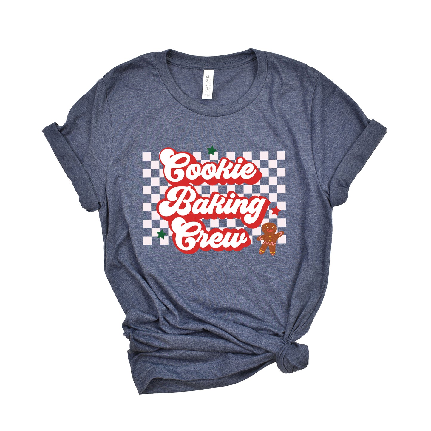 Cookie Baking Crew Checkered | Short Sleeve Graphic Tee