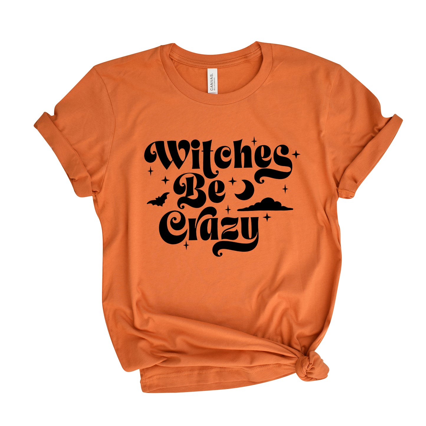 Witches Be Crazy Moon | Short Sleeve Graphic Tee