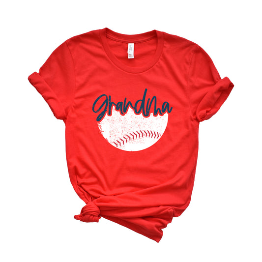 Grandma Baseball | Short Sleeve Graphic Tee