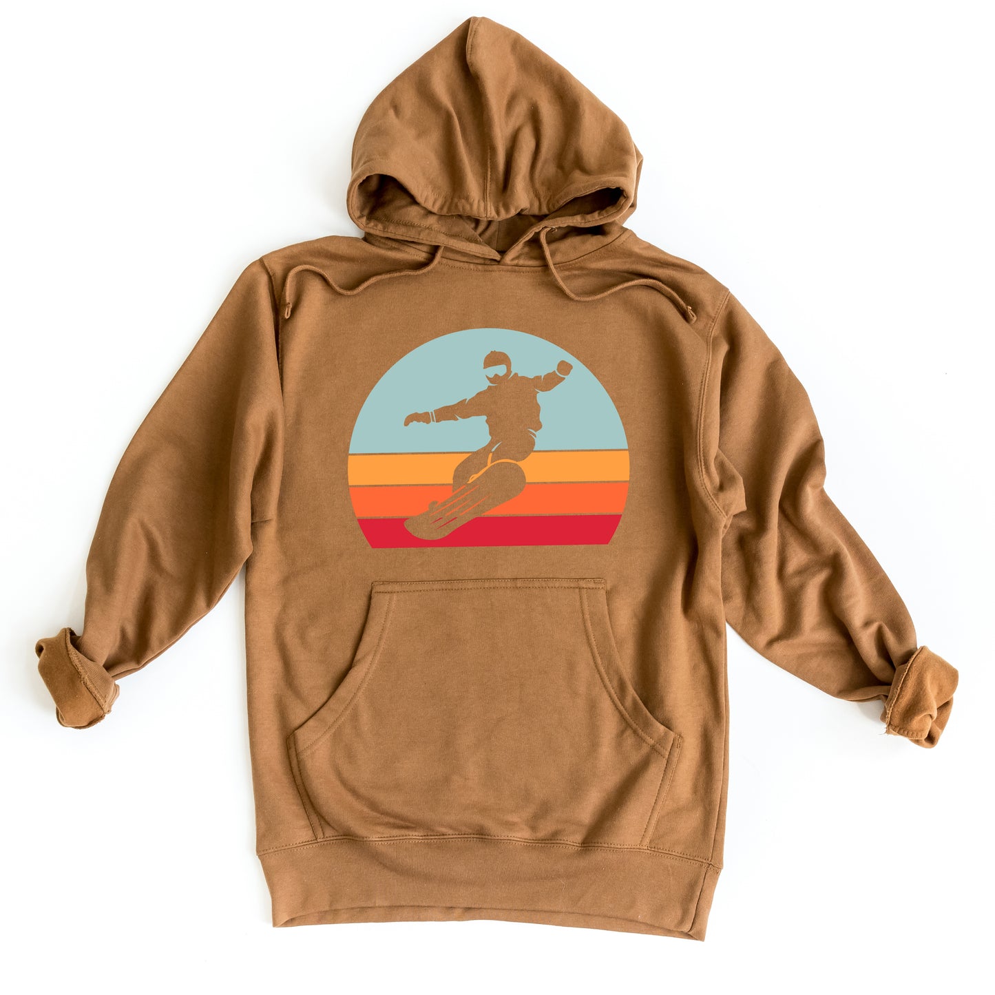 Snowboard With Stripes | Hoodie