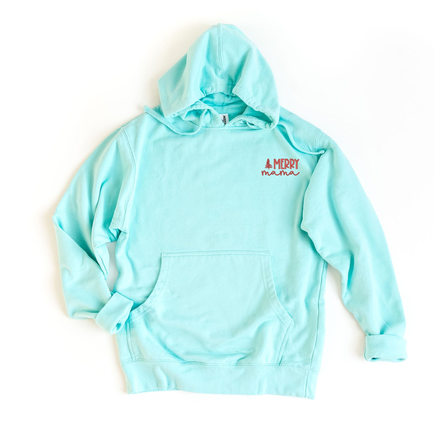 Embroidered Merry Mama Tree | Hoodie