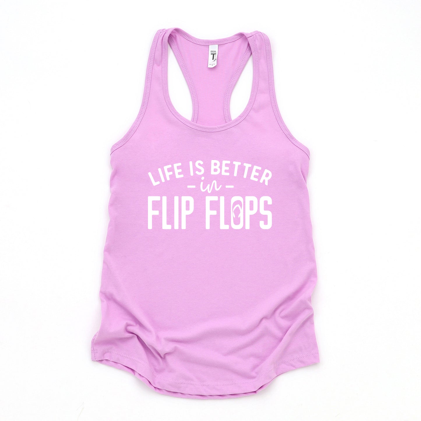 Life Is Better In Flip Flops | Racerback Tank