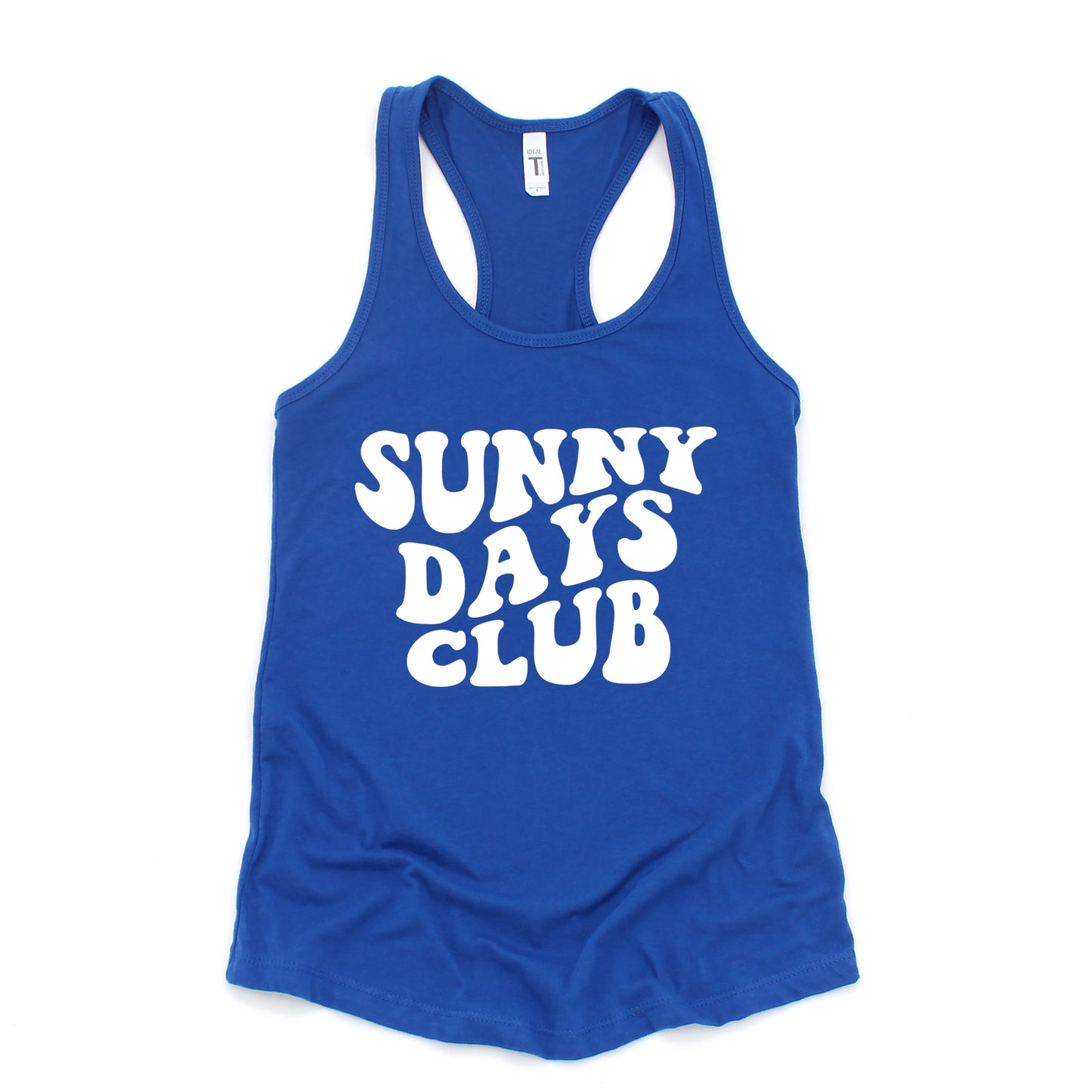 Sunny Days Club | Racerback Tank