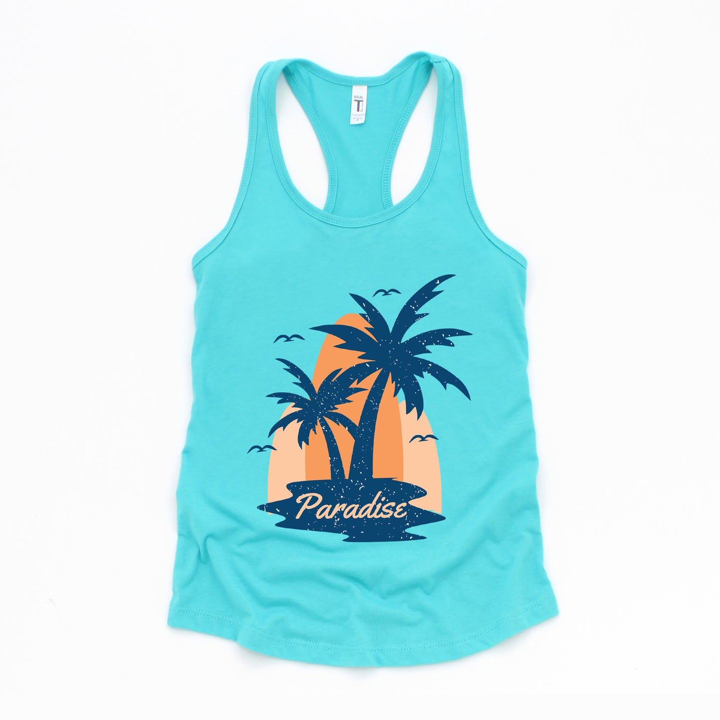 Paradise Palm Tree | Racerback Tank