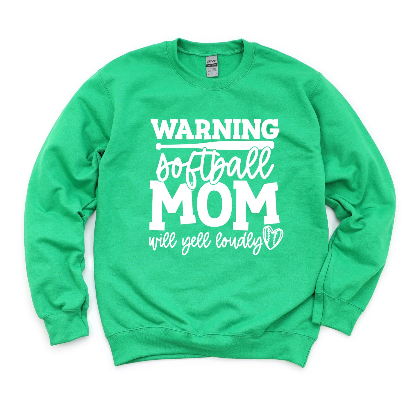 Warning Softball Mom | Sweatshirt