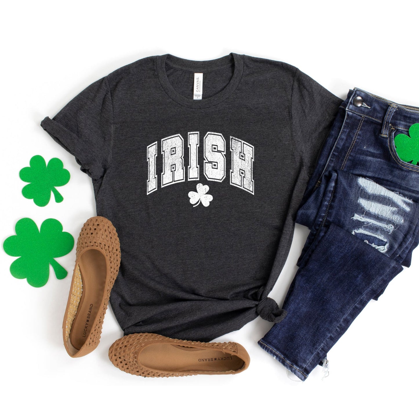 Irish Varsity Grunge | Short Sleeve Graphic Tee