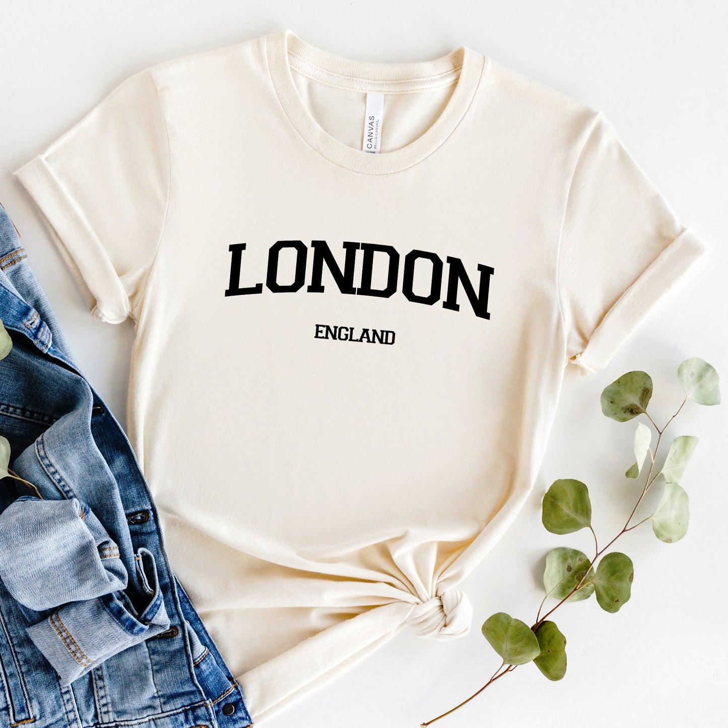 London England Varsity | Short Sleeve Crew Neck