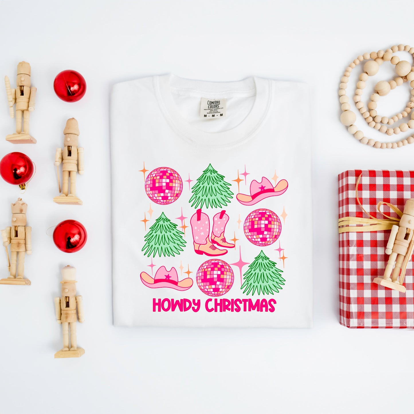 Cowgirl Christmas Chart | Garment Dyed Tee