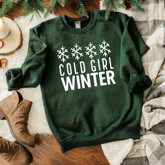 Cold Girl Winter | Sweatshirt