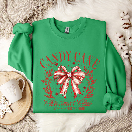 Coquette Candy Cane | Sweatshirt