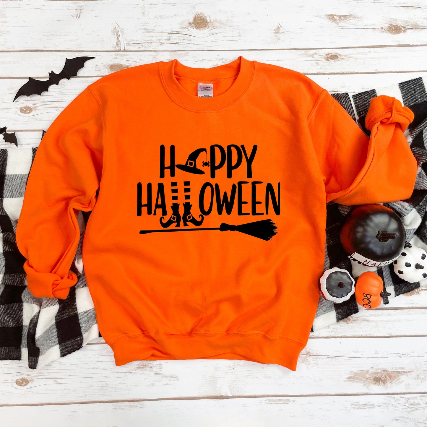 Happy Halloween W | Sweatshirt